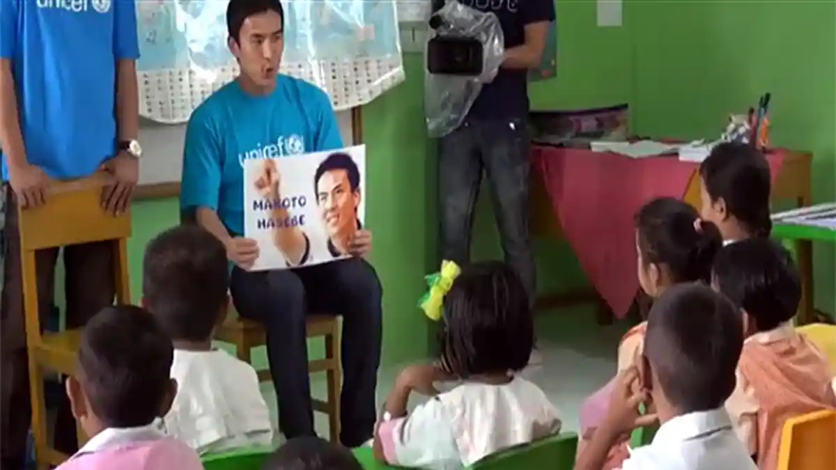 Pesepakbola Jepang Makoto Hasebe Promosikan Aceh Lewat UNICEF