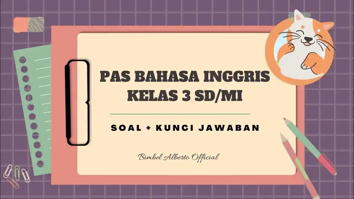 30 Soal & Kunci Jawaban Ujian Bahasa Inggris Kelas 3 SD/MI 2024, What Is The Number Before Ten?