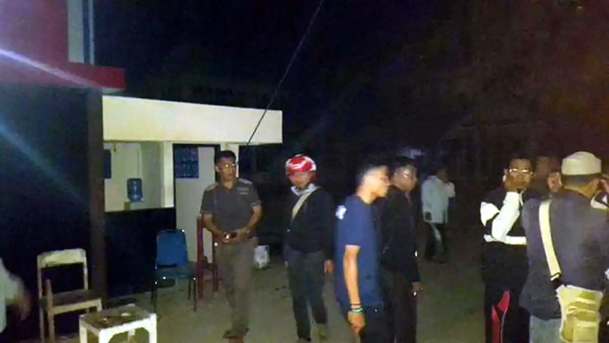 Pos Satpam Kampus Universitas Muhammadiyah Makassar Dilempari Bom Molotov