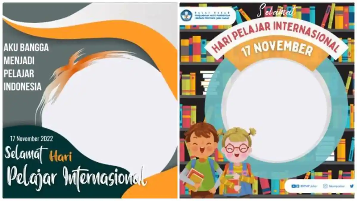Link Twibbon Hari Pelajar Internasional, Cocok Dibagikan ke Media Sosial pada 17 November