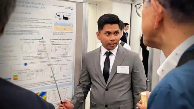 Sosok Kapten Laut P Ravega R Ruben, Perwira TNI AL Dianugerahi JAMSTEC Nakanishi Award: Ilmuwan Muda