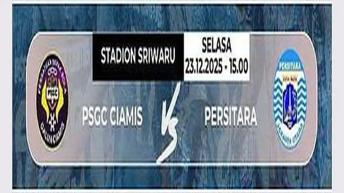 Sedang Berlangsung PSGC VS Persitara Babak Kedua, Skor Masih 1-1, Ini Link Streaming-nya