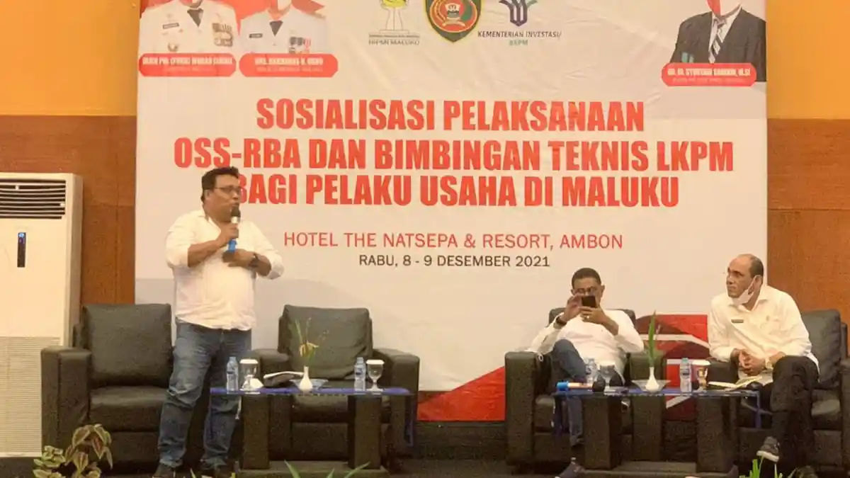 DPMPTSP Maluku Sosialisasikan Perizinan Online Single Submission, Izin Usaha Jadi Semakin Mudah