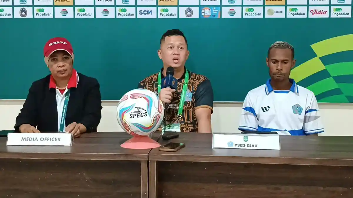 Final Liga 2: 3 Gol di Kandang Ringankan Langkah PSBS Biak ke Markas Semen Padang