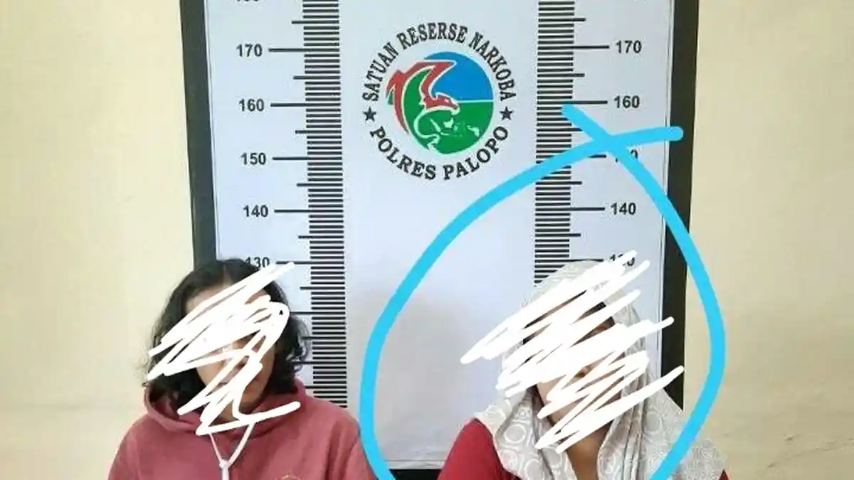Terlibat Narkoba, Istri Anggota Polres Palopo Ditangkap