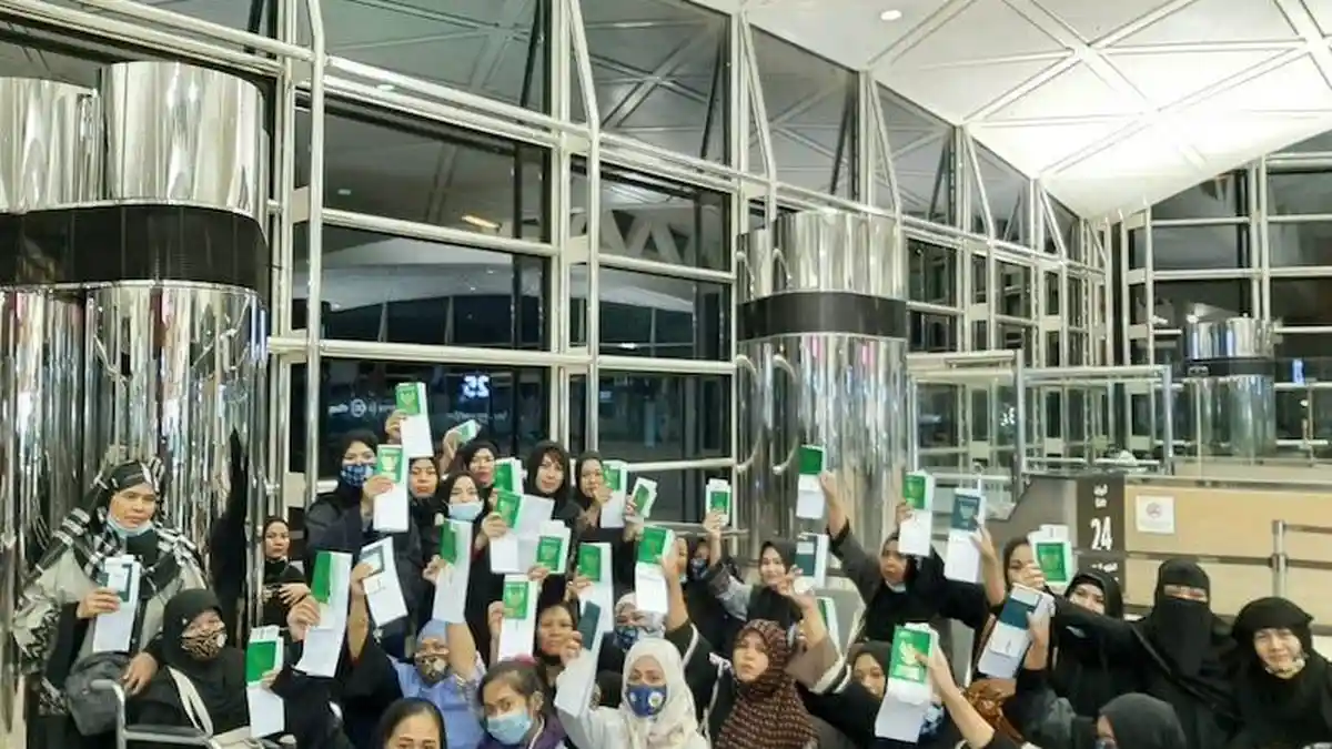 Sempat Terlantar, KBRI Riyadh Pulangkan 32 PMI ke Tanah Air