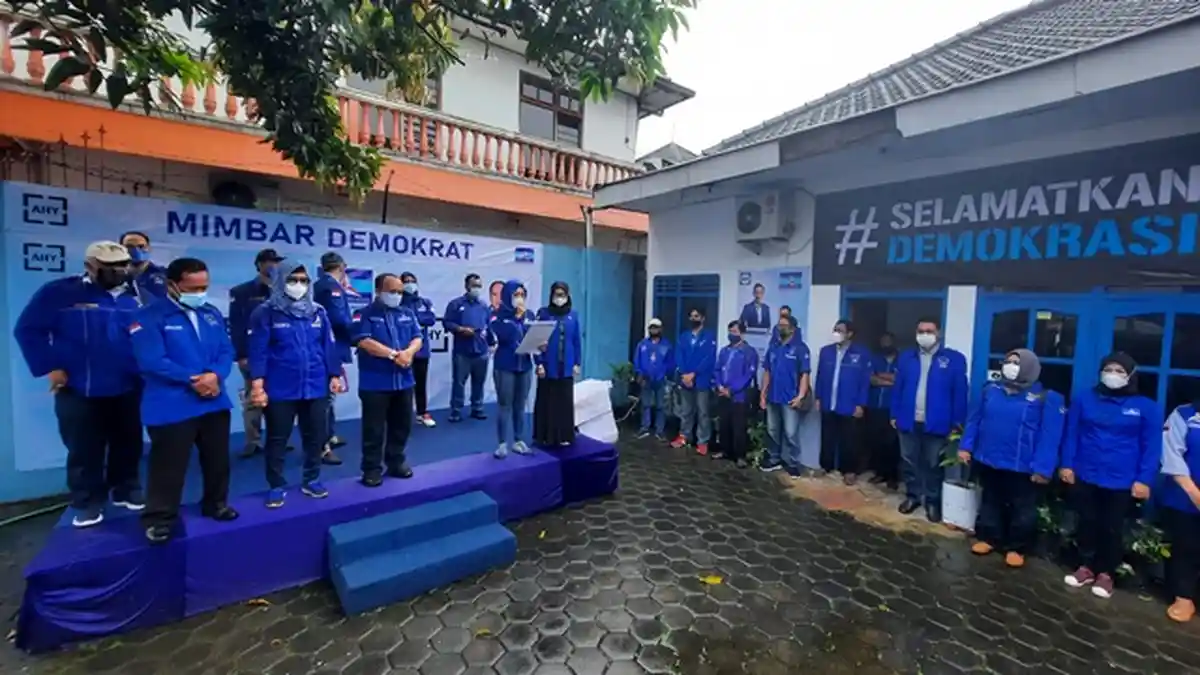 Gelar Mimbar Terbuka, Partai Demokrat DIY Serukan Dukungan pada AHY dan Tolak Hasil KLB Deli Serdang