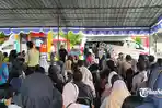 Penukaran Uang Baru di Masjid Al Aqsha Klaten Diserbu Warga, Sebagian Kecele Imbas Tak Daftar Online