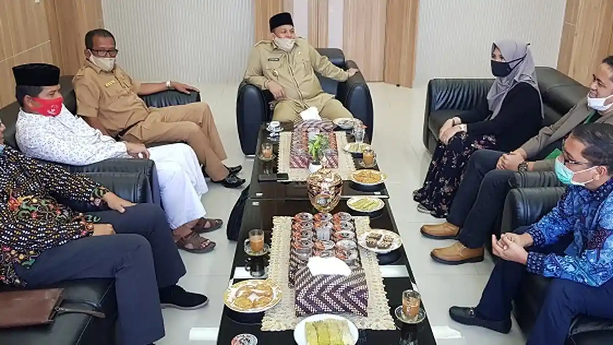 BTPN Syariah dan OJK Audiensi dengan Bupati Pijay, Ini yang Dibahas