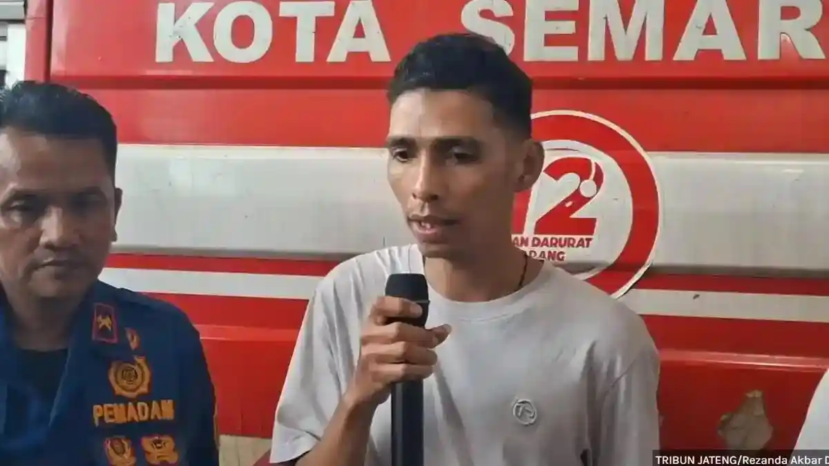 Debt Collector Pinjol yang Prank Damkar Semarang Minta Maaf, Datang Bawa Anak Istri