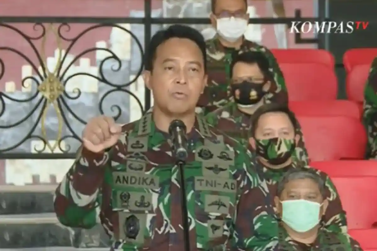Ungkap Penyerang Polsek Ciracas, Jenderal Andika: Ada Sebutan yang Lebih Tinggi dari Sersan Mayor