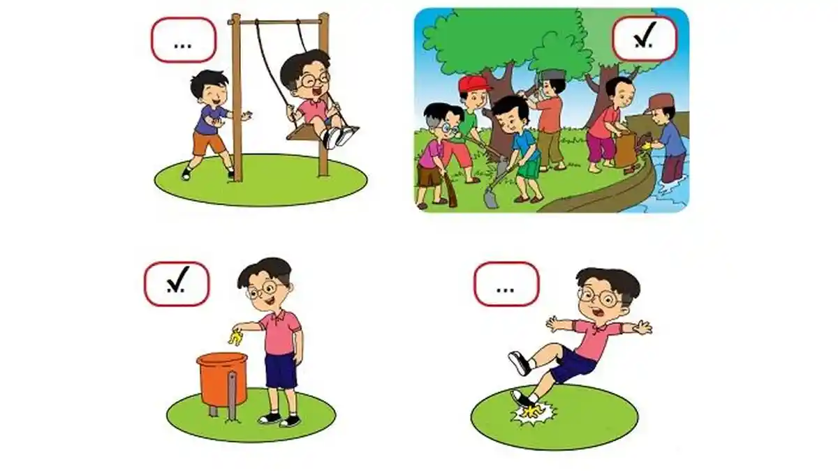 Kunci Jawaban Kelas 2 SD Tema 8 Halaman 170, 171, 172, 173, 174 dan 175 Subtema 4 Pembelajaran 2