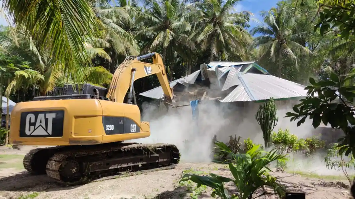 Kapolres Kupang Pimpin Langsung Pengamanan Eksekusi Lahan Sengketa di Nekamese