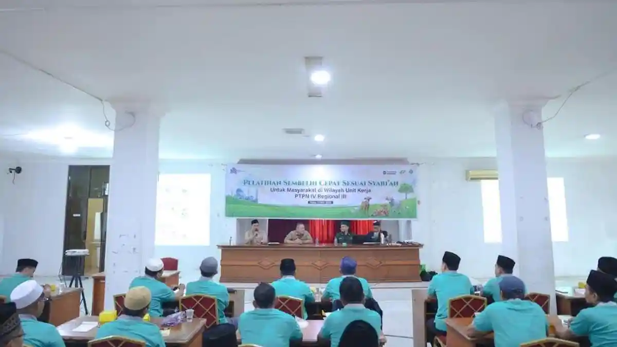 Jelang Idul Adha, PTPN IV Latih 50 Petugas Profesional Bersyariah di Riau