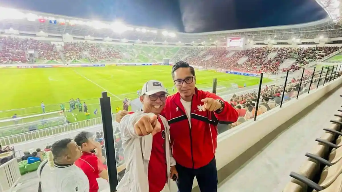 Saksikan Garuda Muda Menang 3-0, Kekompakan Rico Waas dan Zakiyuddin Jadi Sorotan