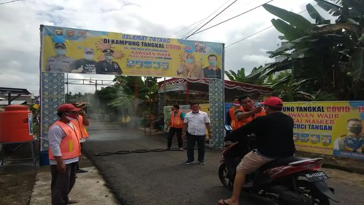 Melihat Kampung Tangkal Covid-19 di Kelurahan Taba Pingin, Berawal dari Warganya Positif Corona