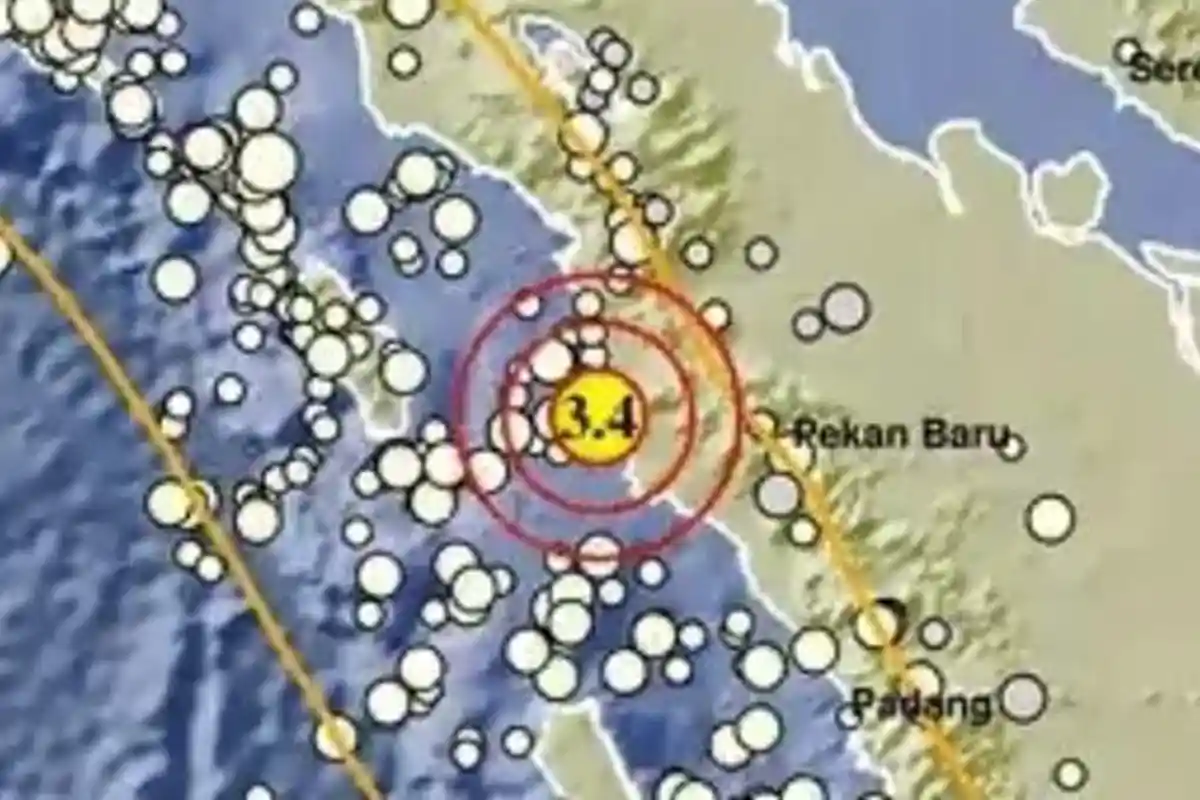 Gempa Guncang Sumut Pagi Ini Senin 6 Februari 2023, Baru Saja Guncang di Laut, Berikut Info BMKG