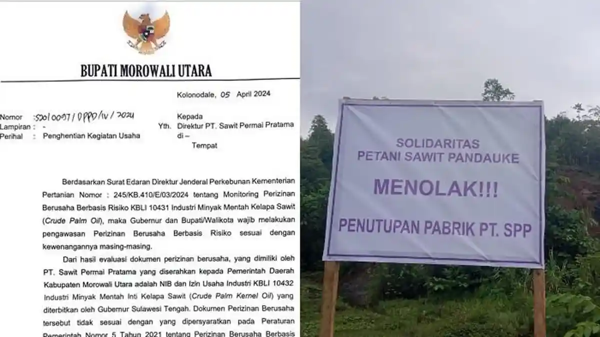 Ditutup Bupati karena Langgar Perizinan, PT SPP di Morowali Utara Gerakkan Petani