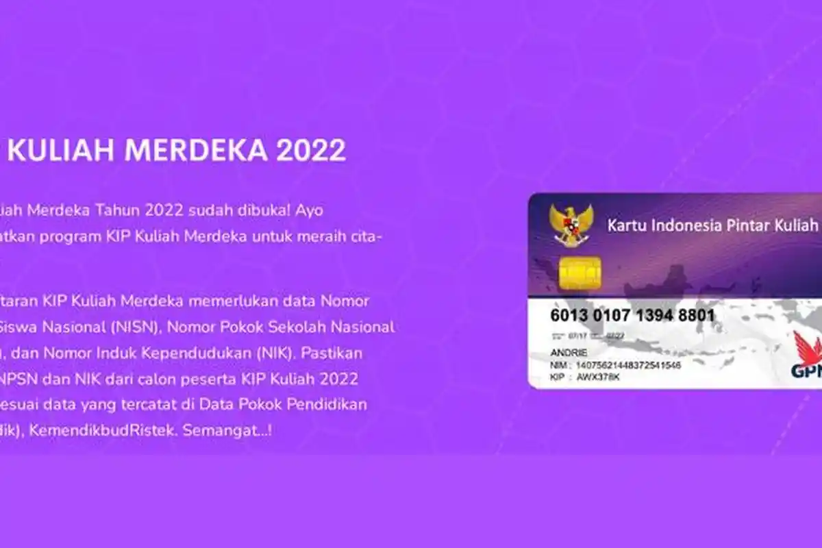 Cara Daftar KIP Kuliah 2022 Jalur Mandiri PTN-PTS Lengkap Syarat dan Jadwal