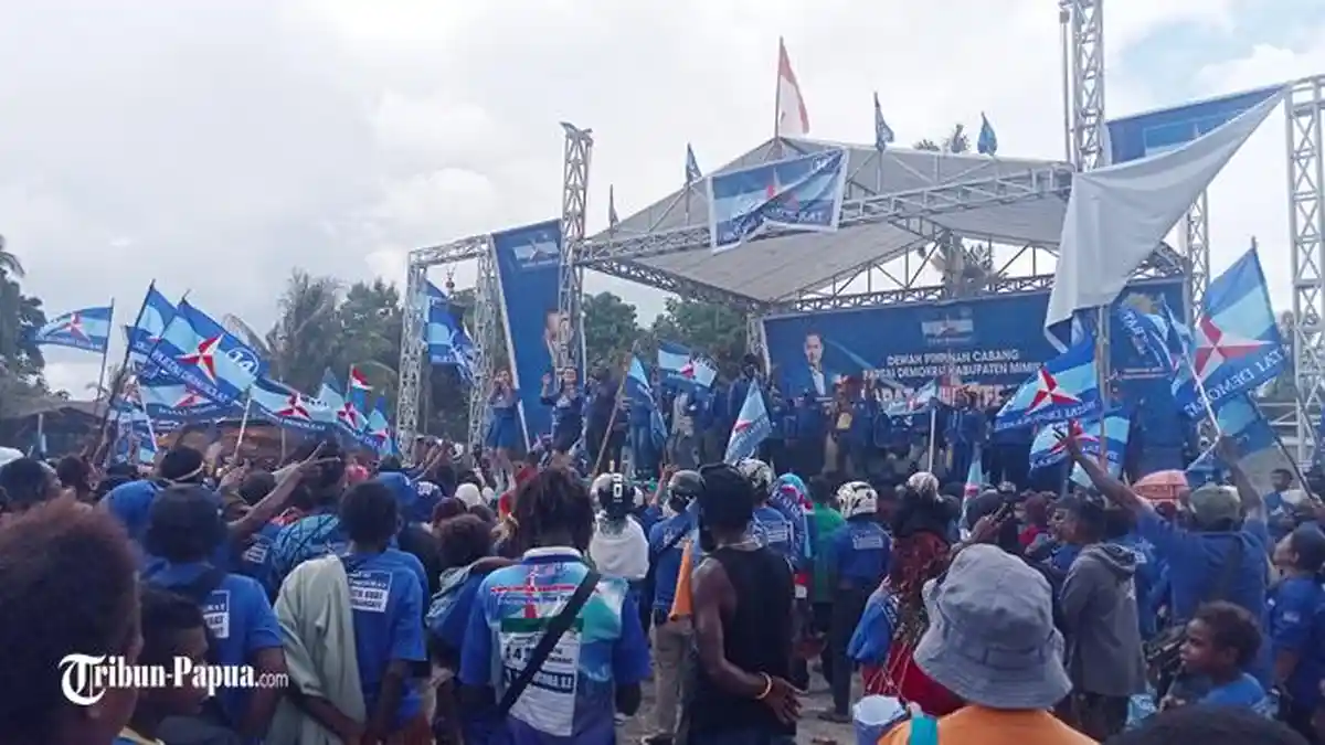 Demokrat Pastikan MENANG Pemilu di Mimika dan Prabowo-Gibran