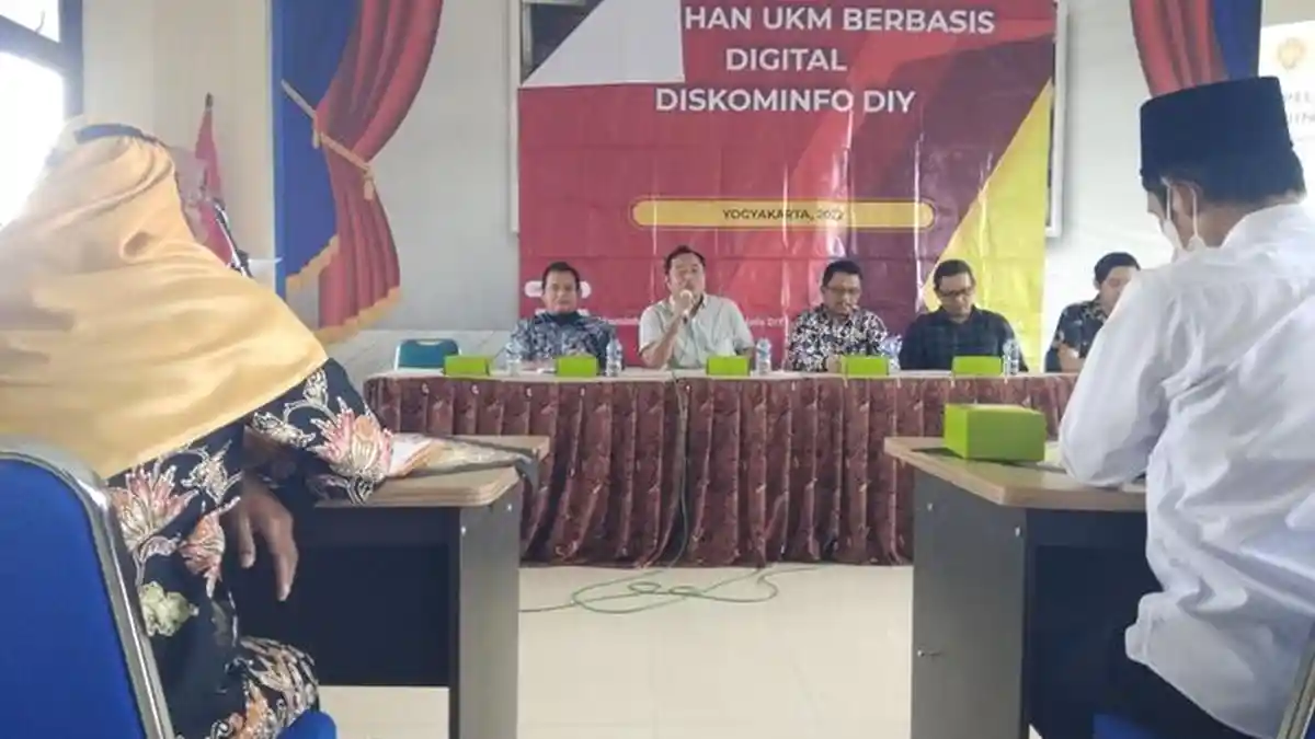 Puluhan Pelaku UMKM di Sleman Dilatih Pemasaran Digital 