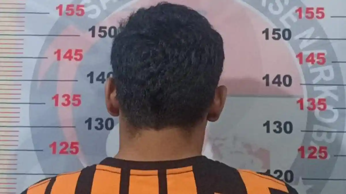 Residivis Curanmor di Bontang Kedapatan Bawa 8 Poket Sabu