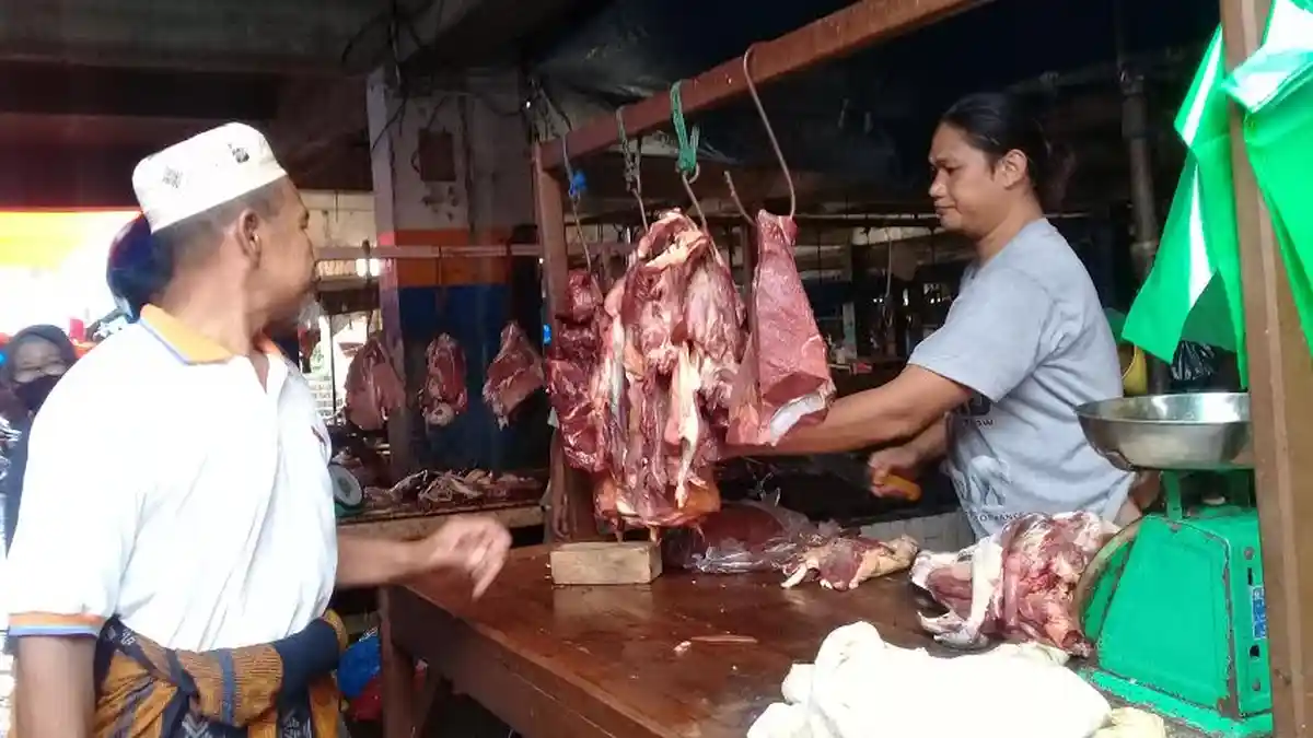 H-1 Lebaran, Segini Harga Daging Sapi di Pangkep