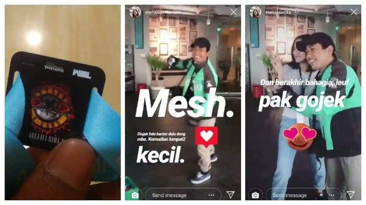 Kisah Viral Driver Ojek Online Mendapat Tiket Gratis Konser Guns N Roses