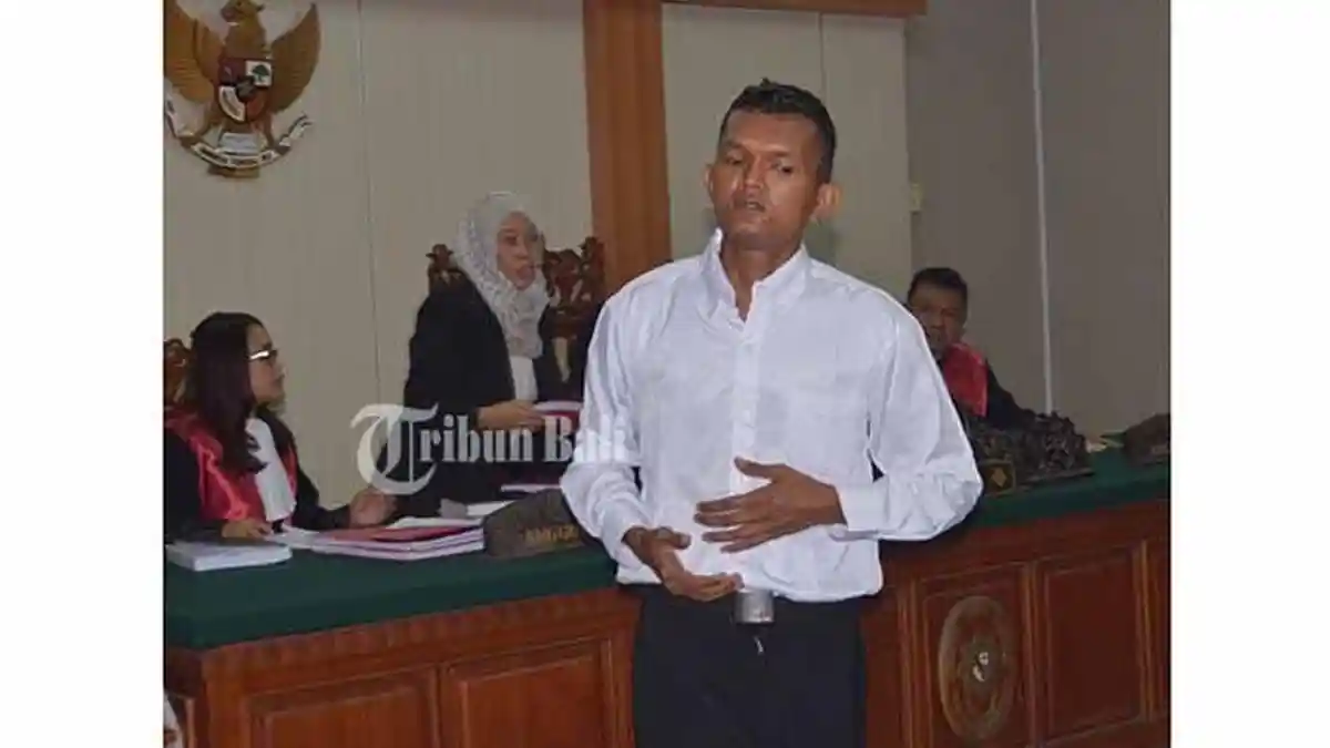 Terkait Narkotika, Mantan Sipir Lapas Kelas II A Kerobokan Divonis 8 Tahun Penjara