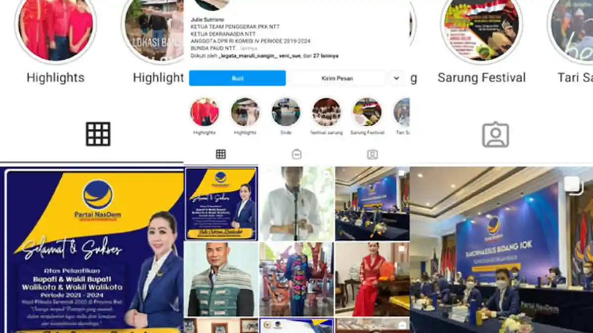 Berita Kupang TERBARU : Akun ISTRI Gubernur NTT Viktor Laiskodat Dihack,  WOW Info TERBARU