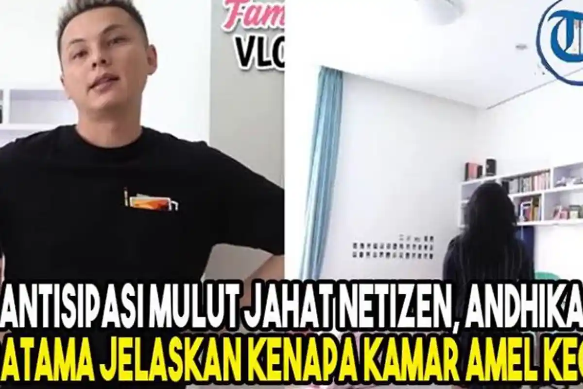 Antisipasi Mulut Jahat Netizen, Andhika Pratama Pakai Urat Jelaskan Kenapa Kamar Amel Kecil