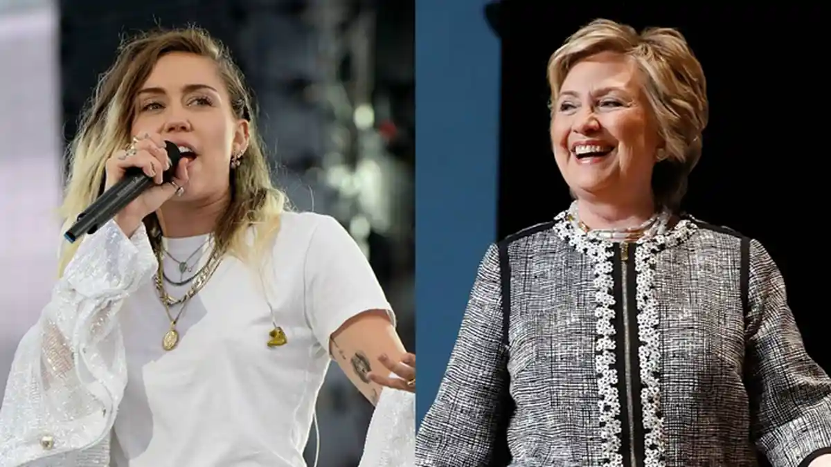 Terungkap! Miley Cyrus Terinspirasi dengan Hillary Clinton Saat Menulis Lagu Inspired