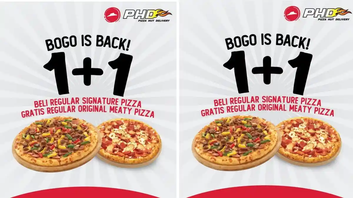 LEBIH IRIT! Promo Pizza Hut Delivery 25-28 Januari 2024, Beli 1 Pizza dan Dapatkan 1 Pizza Lainnya