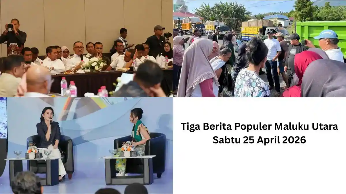 3 Berita Populer Malut: James Uang Curhat ke DPR RI - Polemik Tempat Jualan Pedagang Pasar Higienis