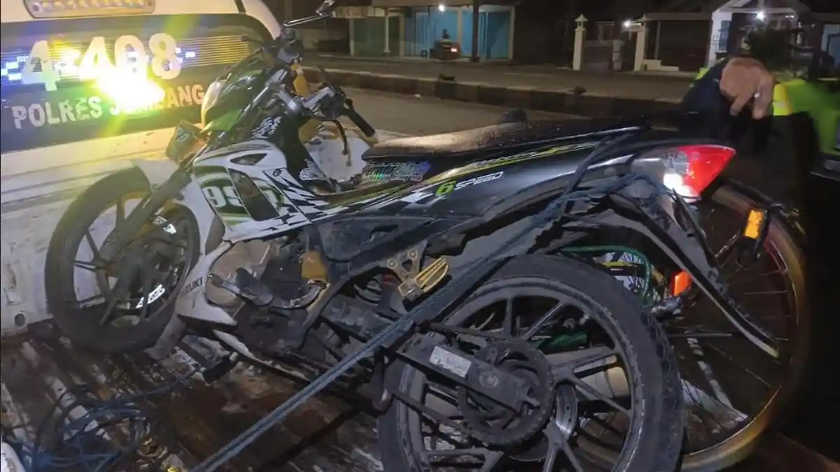Kecelakaan Maut di Jalur Arteri Jombang: Kakek Pengendara Sepeda Ontel Tewas Tertabrak Motor