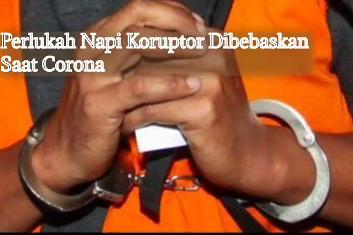 Antisipasi Corona, Per Hari Ini Total 38.882 Napi Sudah Dibebaskan Kemenkumham