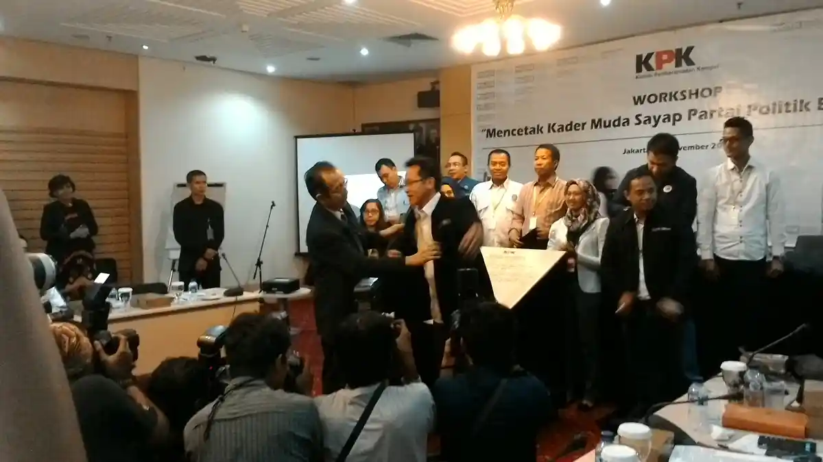 Gelar Workshop, KPK Harap Kader Sayap Parpol Tularkan Semangat Antikorupsi