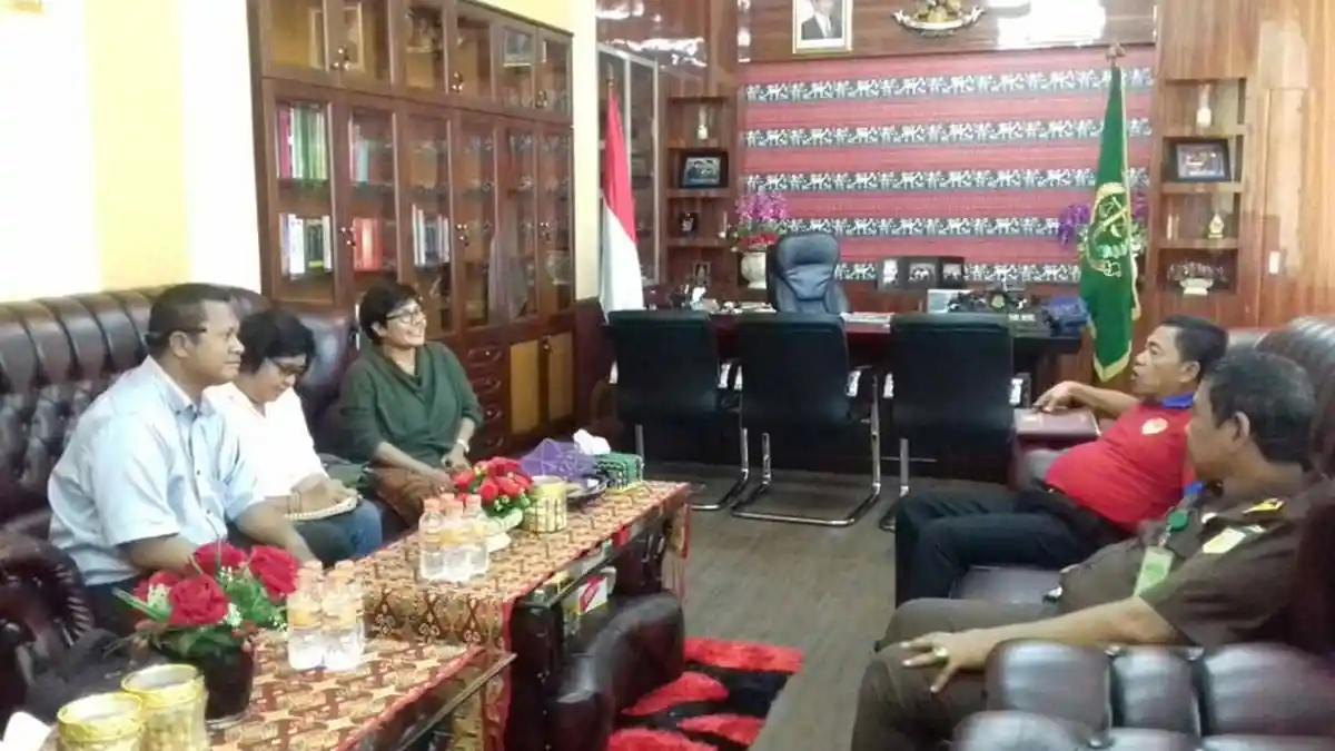 Ini Maksud PIAR Datangi Kepala Kejaksaan Tinggi  NTT