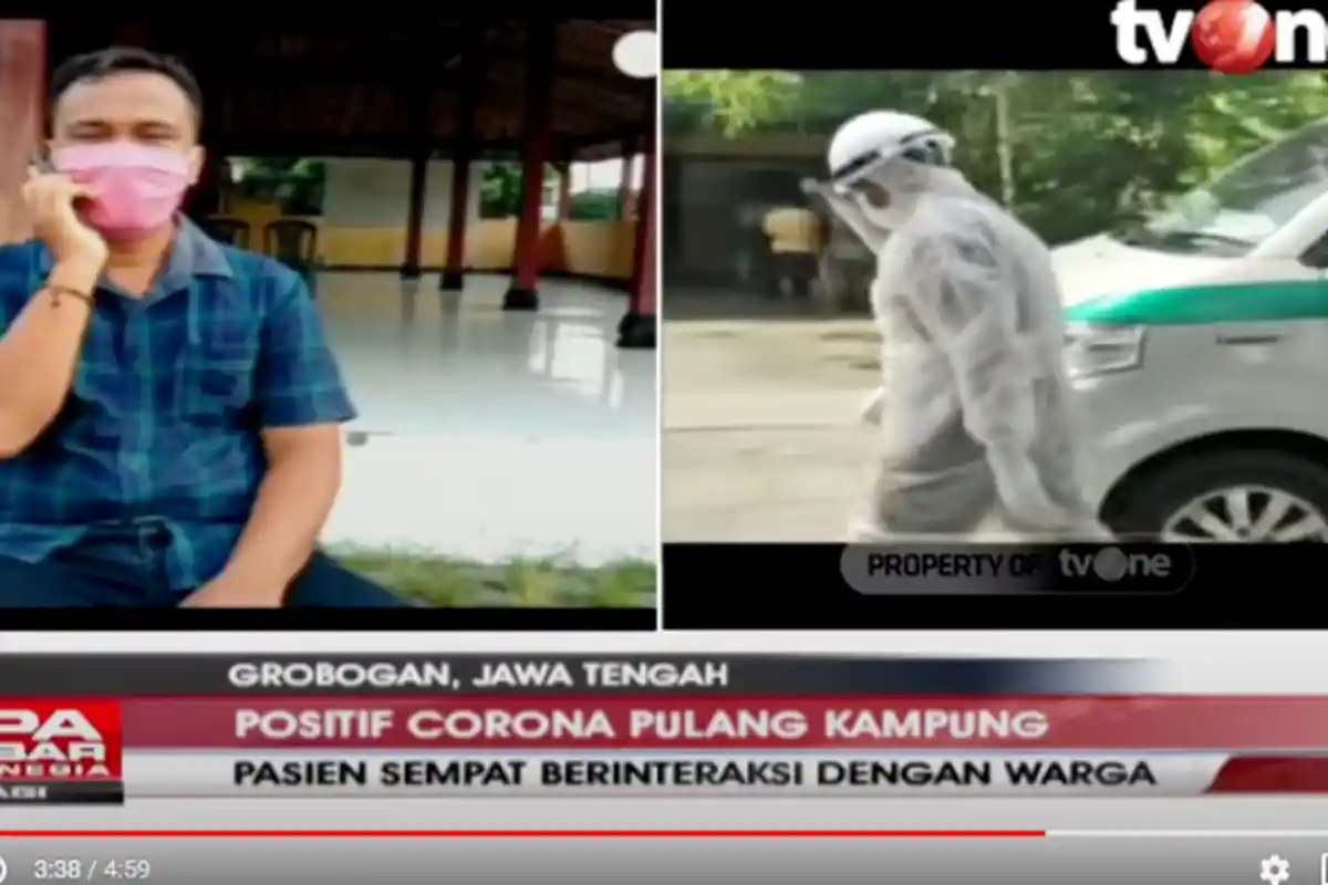 Pria Positif Corona Nekat Mudik dan Main Voli di Kampung, Ngaku ke Keluarga Sudah Sembuh