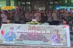 HUT TNI ke-79, Momen Petinggi Polres Konawe Utara Beri Kejutan Kodim 1430 Konut Sultra
