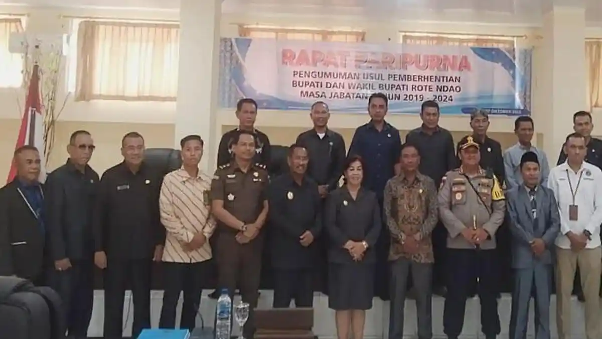 DPRD Umumkan Akhir Masa Jabatan Bupati dan Wakil Bupati Rote Ndao