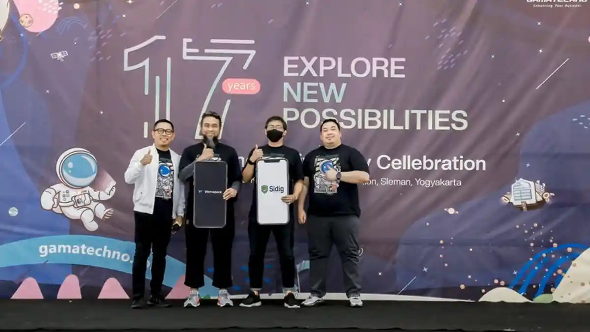 Gamatechno Kenalkan 2 Produk Solusi Digital Terbaru, Worxspace dan Sidig
