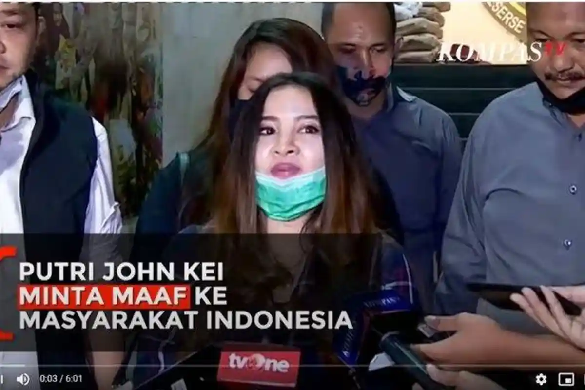 Melan Refra Muncul di Hadapan Publik, Putri Sulung John Kei Ini Langsung Menyita Perhatian