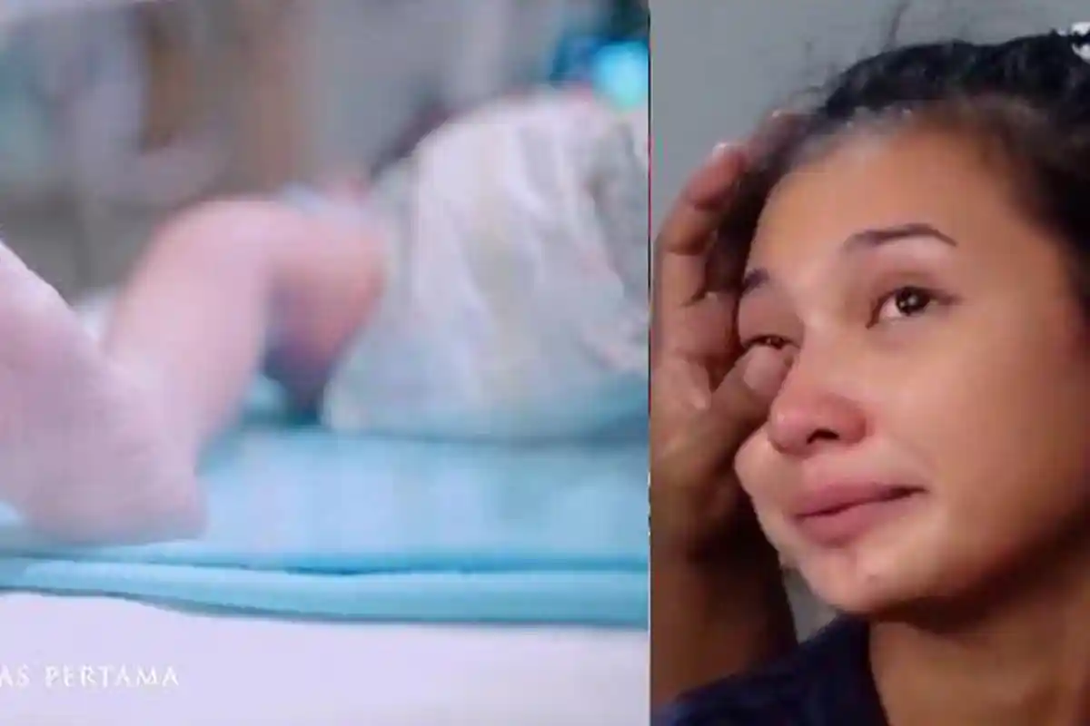 Tangan dan Kaki Bayi Indah Permatasari Jadi Sorotan, Arie Kriting Menangis