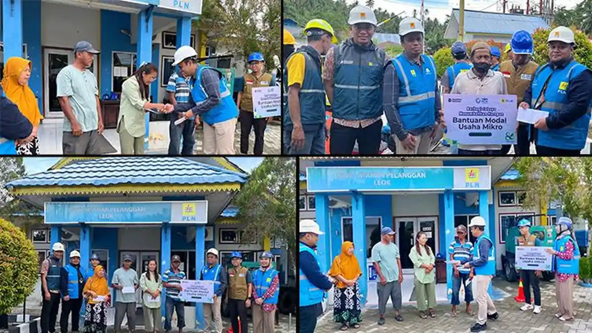 Dorong Kemandirian Ekonomi, PLN Melalui Program YBM Beri Bantuan Modal Usaha untuk 5 UMKM di Sulteng