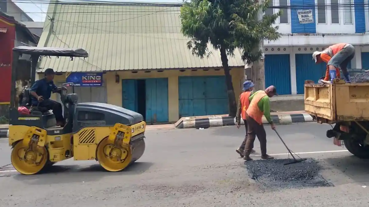 PUPR Kudus Tambal Semua Jalan Rusak, Anggaran Rp 8 Miliar