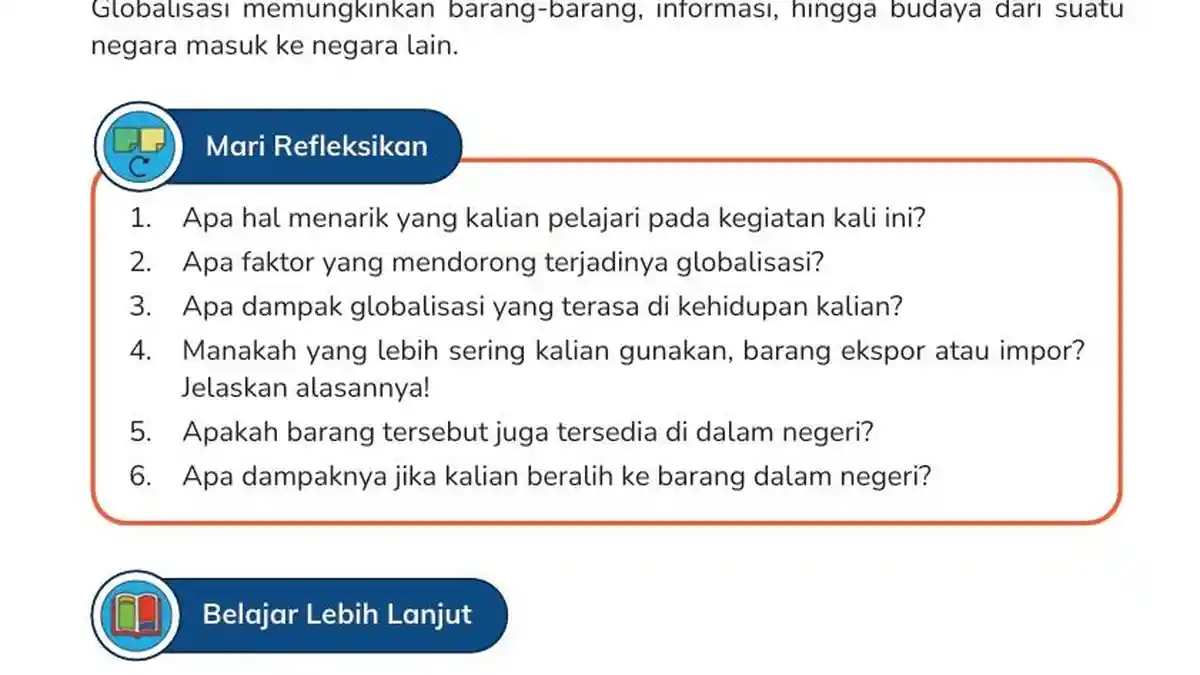 Kunci Jawaban IPAS Kelas 6 SD Halaman 84 Kurikulum Merdeka, Mari Refleksikan