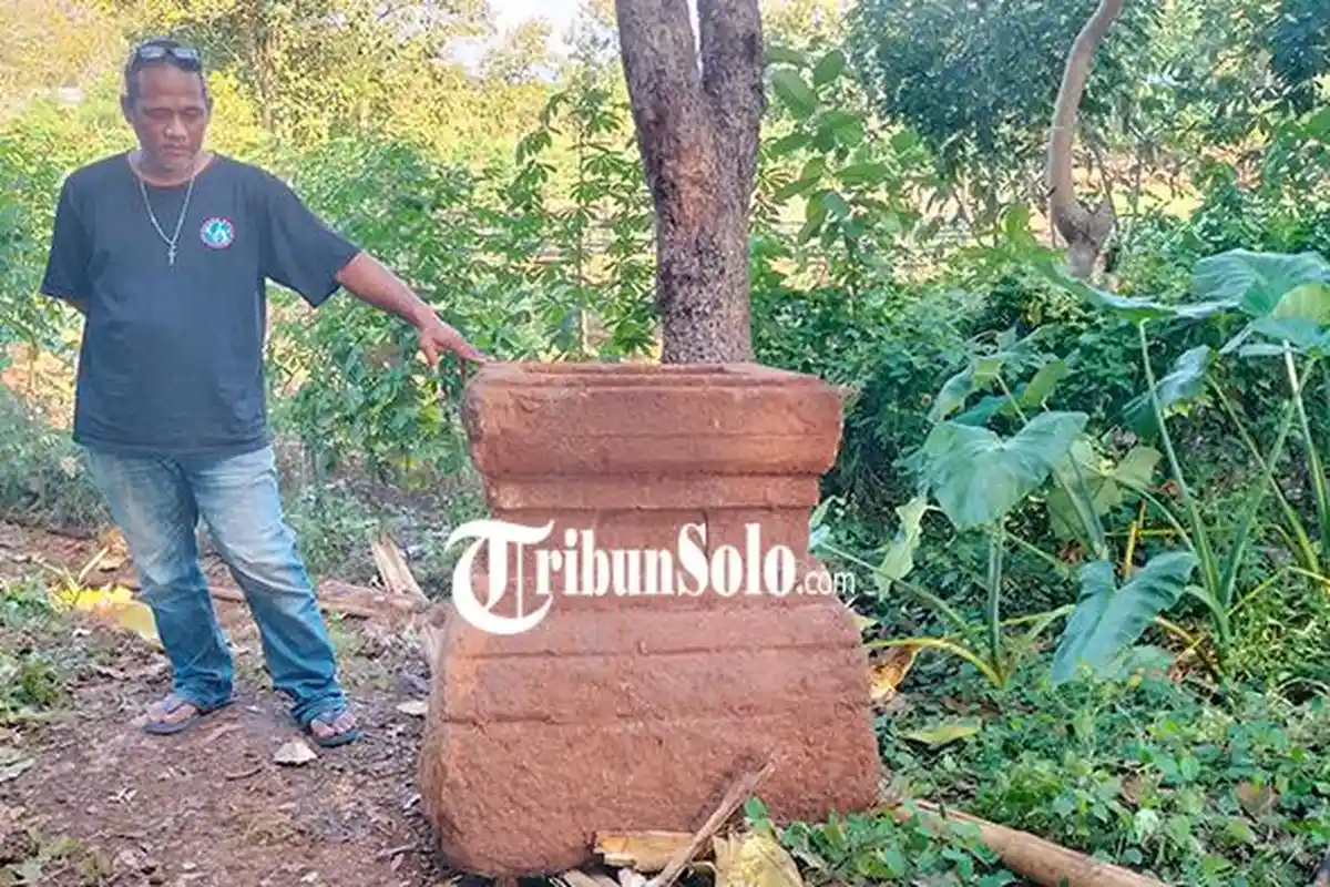 Yoni 1 Meter di Karangpelem jadi Temuan Terbesar di Sragen Jateng? Ini Kata Tim Ahli Cagar Budaya
