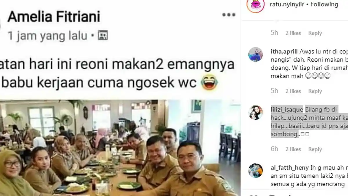 Statusnya Dituding Hina Pembantu dan Disebut Sindir Pelakor, PNS Wanita Beri Pengakuan Lain