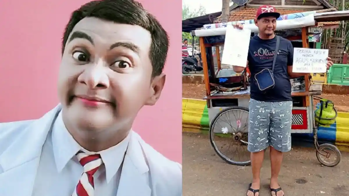RODA KEHIDUPAN Berputar, Apa Kabar Vico Rahman, Mr Bean-nya Indonesia? Intip Jualan Siomay Gerobak